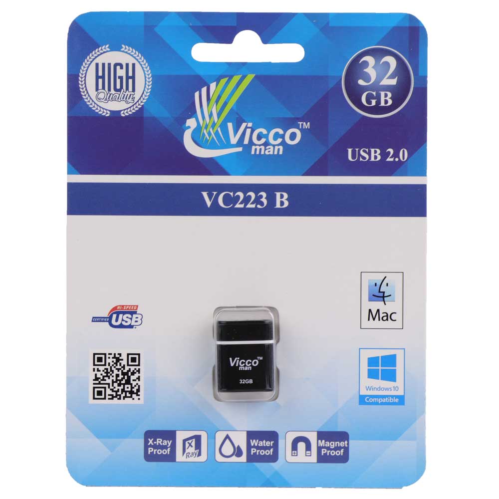 فلش 32 گیگ ویکومن Vicco VC223 B