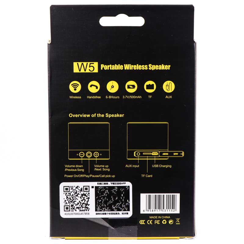 اسپیکر بلوتوثی رم خور W-King W5