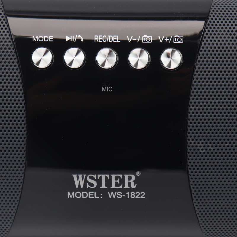 اسپیکر بلوتوثی رم و فلش خور WSTER WS-1822