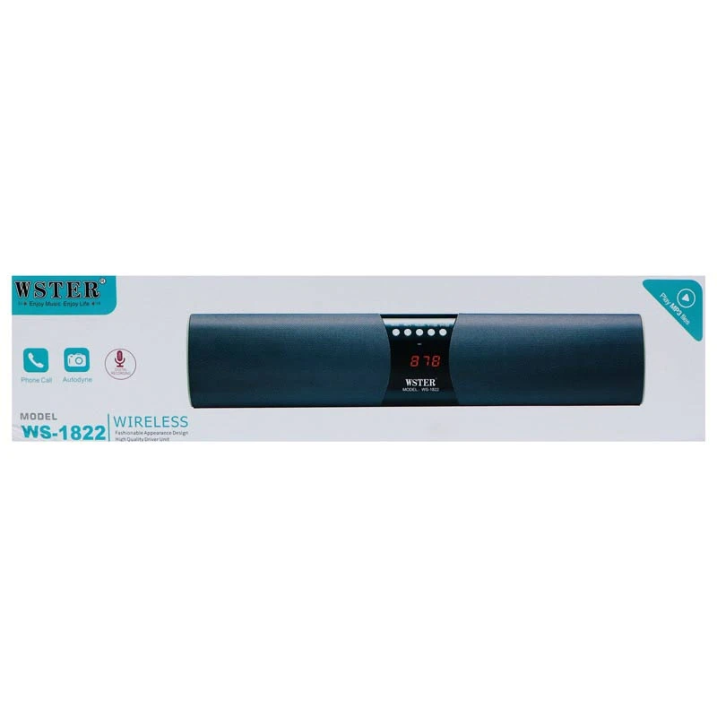 اسپیکر بلوتوثی رم و فلش خور WSTER WS-1822