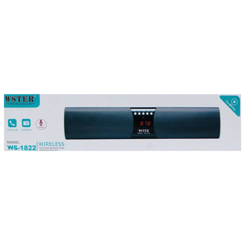 اسپیکر بلوتوثی رم و فلش خور WSTER WS-1822
