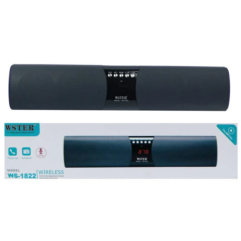 اسپیکر بلوتوثی رم و فلش خور WSTER WS-1822