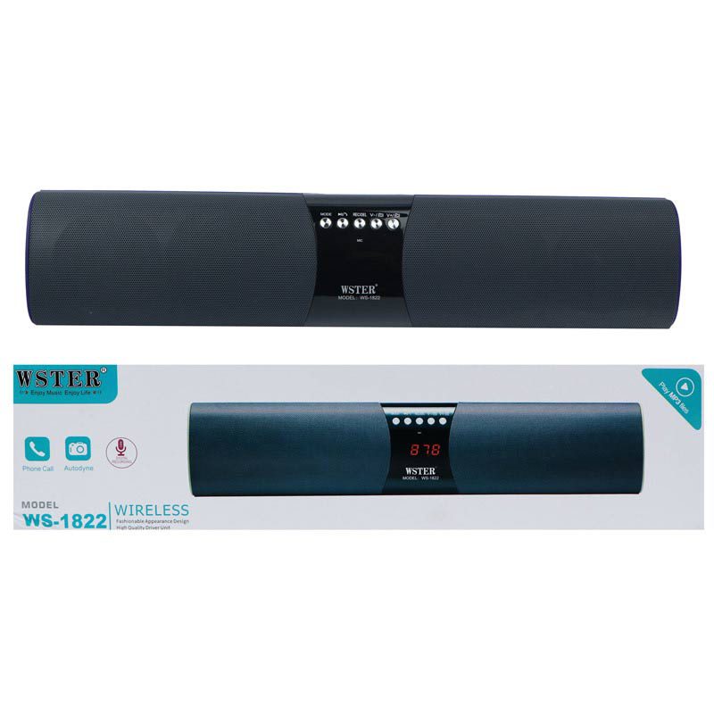 اسپیکر بلوتوثی رم و فلش خور WSTER WS-1822