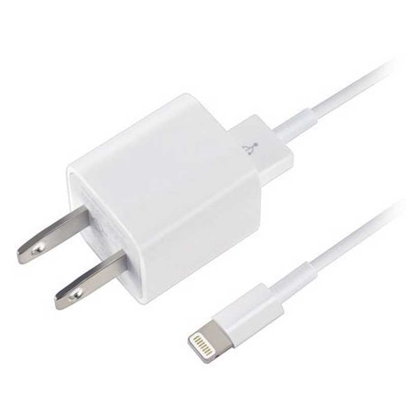 شارژر دیواری 5 وات اپل iPhone X + کابل آیفونی