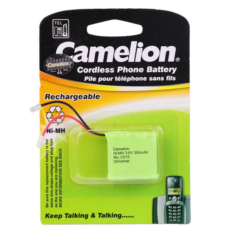 باتری تلفن شارژی Camelion Ni-MH C015 300mAh