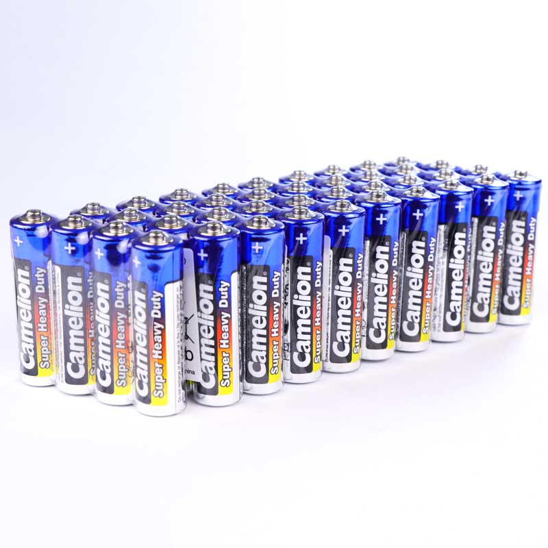 باتری چهارتایی قلمی Camelion Super Heavy Duty 1.5V AA بسته 40 عددی شرینک