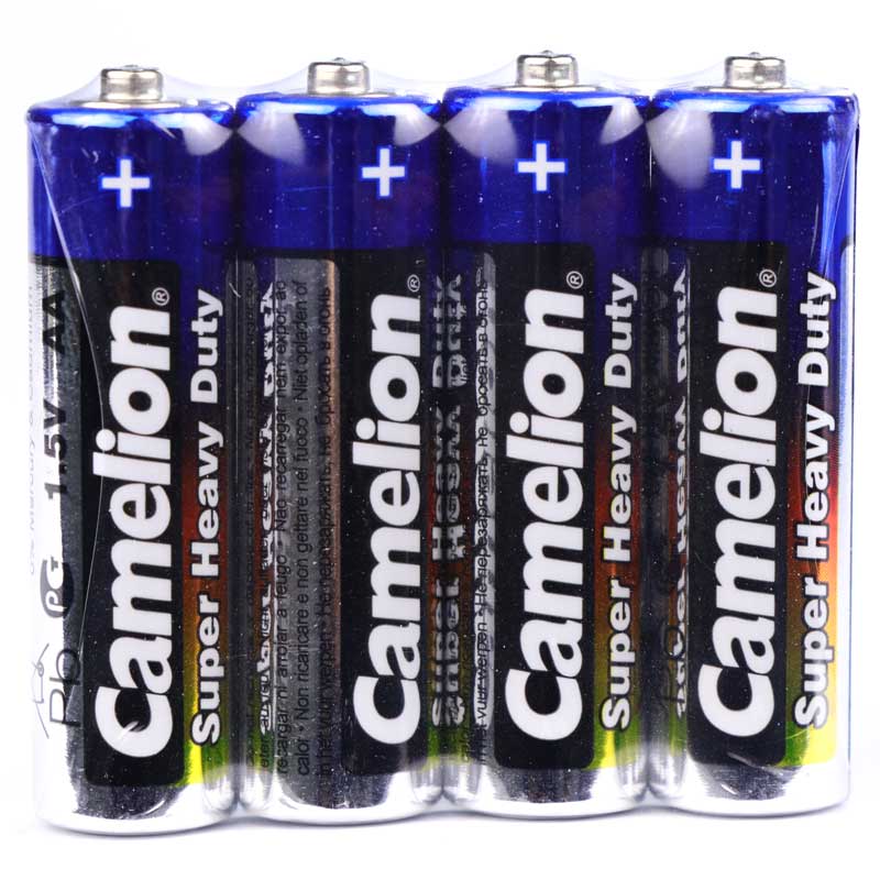 باتری چهارتایی قلمی Camelion Super Heavy Duty 1.5V AA بسته 40 عددی شرینک