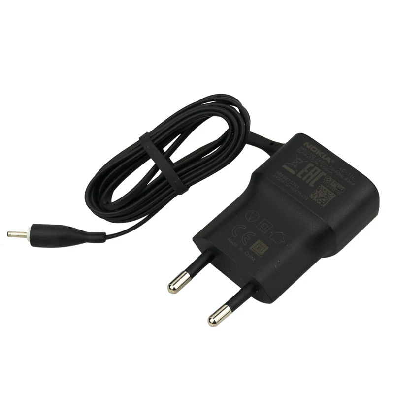 شارژر دیواری سیم وصل اورجینال 2.25 وات نوکیا N8 0.45A شرینک