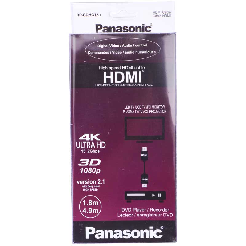 کابل Panasonic HDMI 4K 1.8m