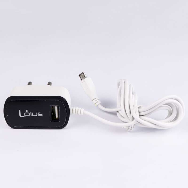 شارژر سیم وصل میکرو یو اس بی Uplus UP-002 + یک پورت USB