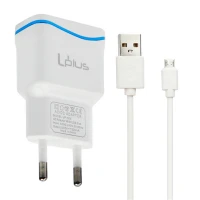 شارژر دیواری Uplus UP-006 1A + کابل میکرو یو اس بی