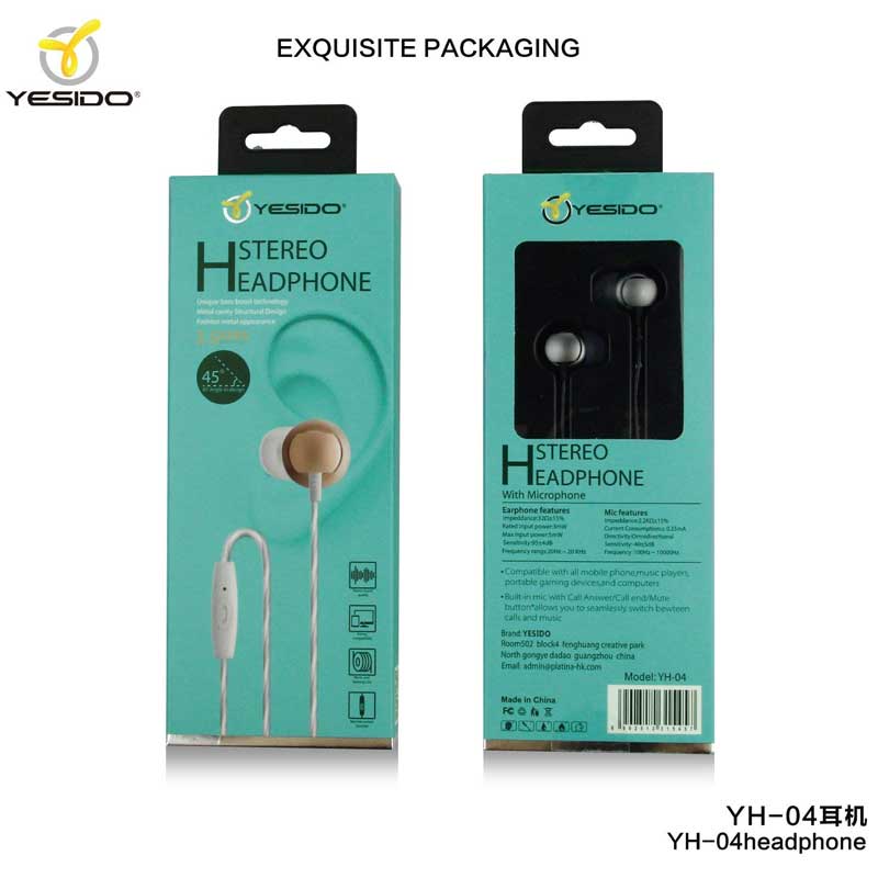 هندزفری اورجینال YESIDO YH-04