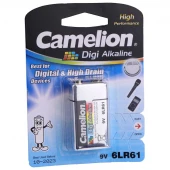 باتری کتابی 9 ولت کملیون Digi Alkaline 6LR61