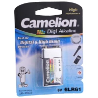 باتری کتابی Camelion Digi Alkaline 6LR61 9V