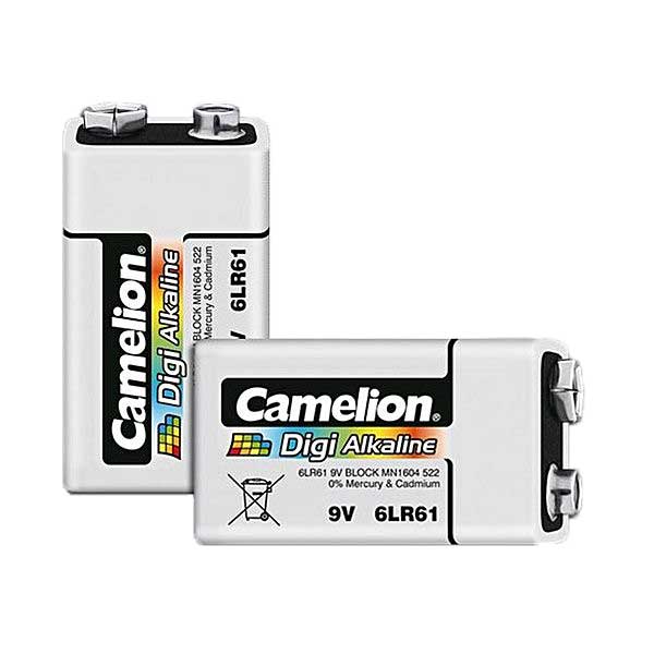 باتری کتابی Camelion Digi Alkaline 6LR61 9V