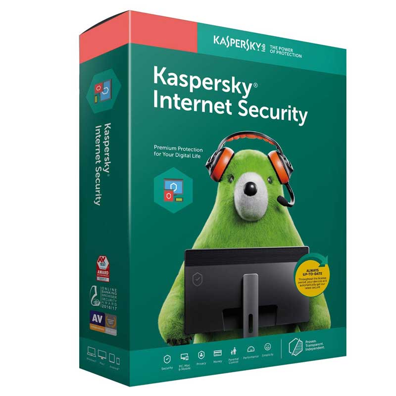 آنتی ویروس اورجینال Kaspersky Internet Security 2020 2 User