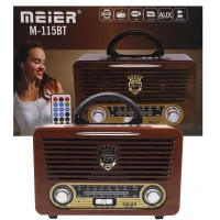 رادیو اسپیکر بلوتوثی رم و فلش خور Meier M-115BT