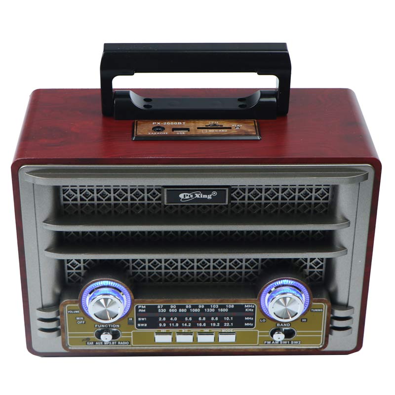 رادیو اسپیکر بلوتوثی رم و فلش خور Pu Xing PX-2000BT