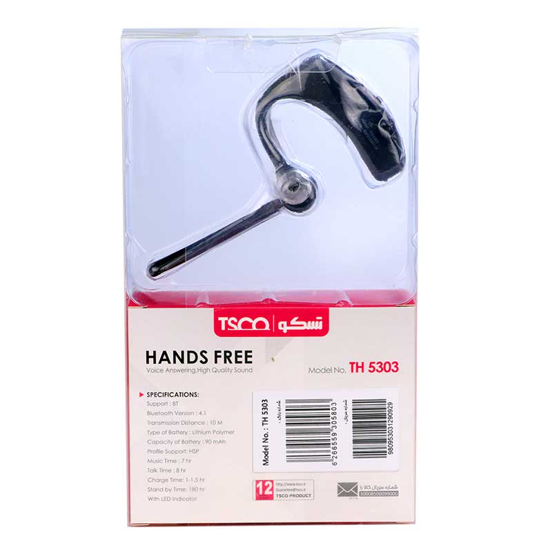 هدست بلوتوثی TSCO TH-5303 مشکی
