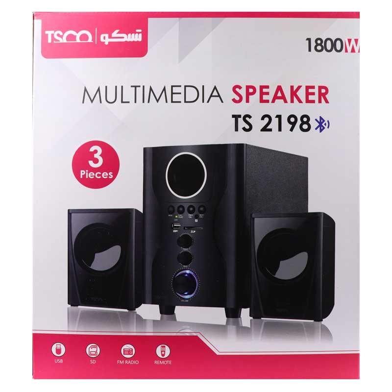 اسپیکر بلوتوث رم و فلش خور TSCO TS-2198