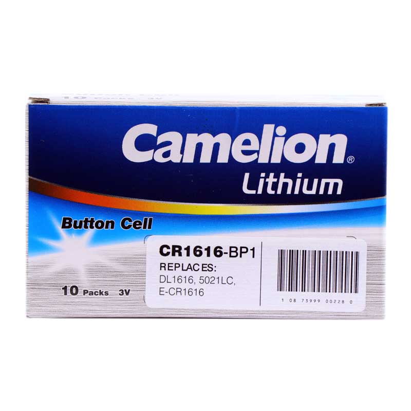 باتری سکه ای Camelion CR1616 بسته 10 عددی