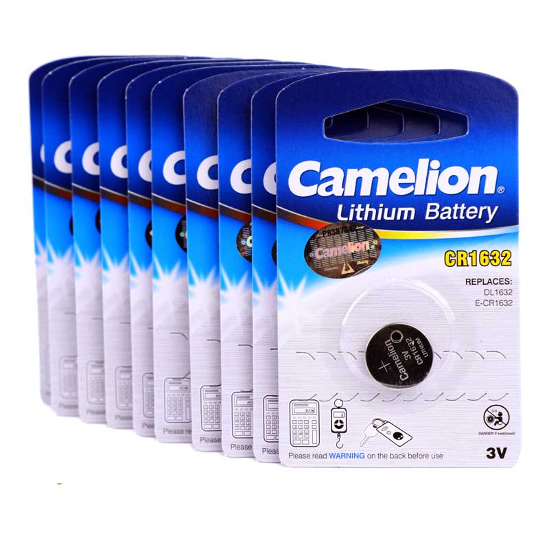 باتری سکه ای Camelion CR1632 بسته 10 عددی