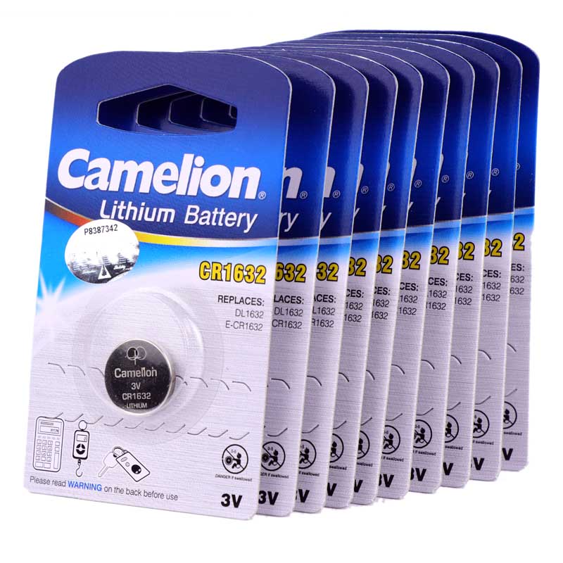 باتری سکه ای Camelion CR1632 بسته 10 عددی
