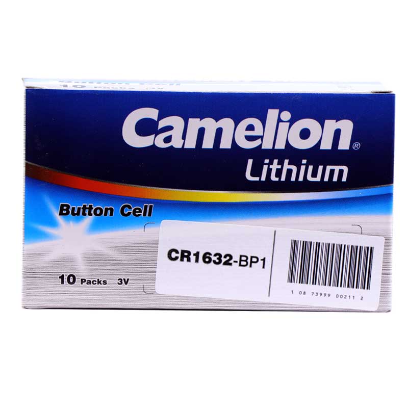 باتری سکه ای Camelion CR1632 بسته 10 عددی