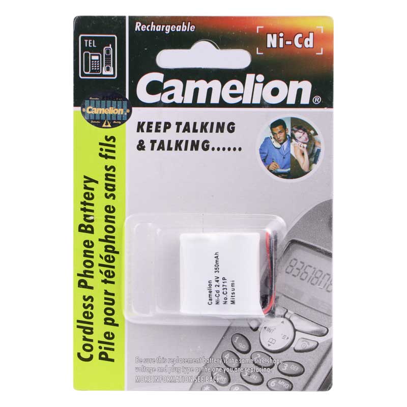 باتری تلفن شارژی Camelion Ni-CD C371P 350mAh