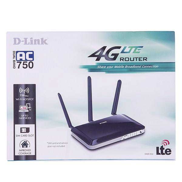 مودم سیمکارتی ۳ آنتن D-LINK LTE 953