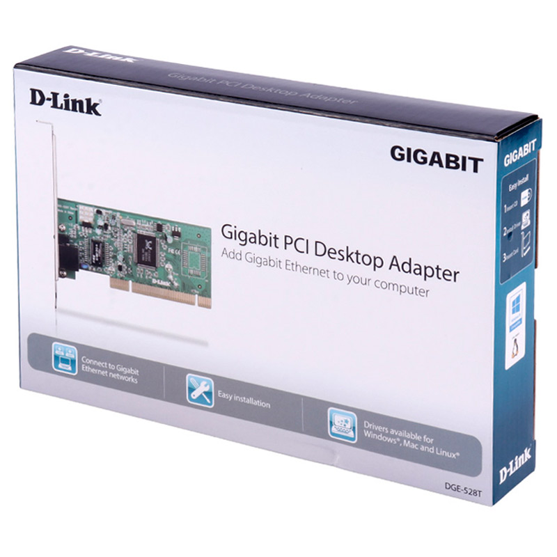 کارت شبکه اینترنال دی لینک D-Link Gigabit DGE-528T 1000Mbps PCI-E