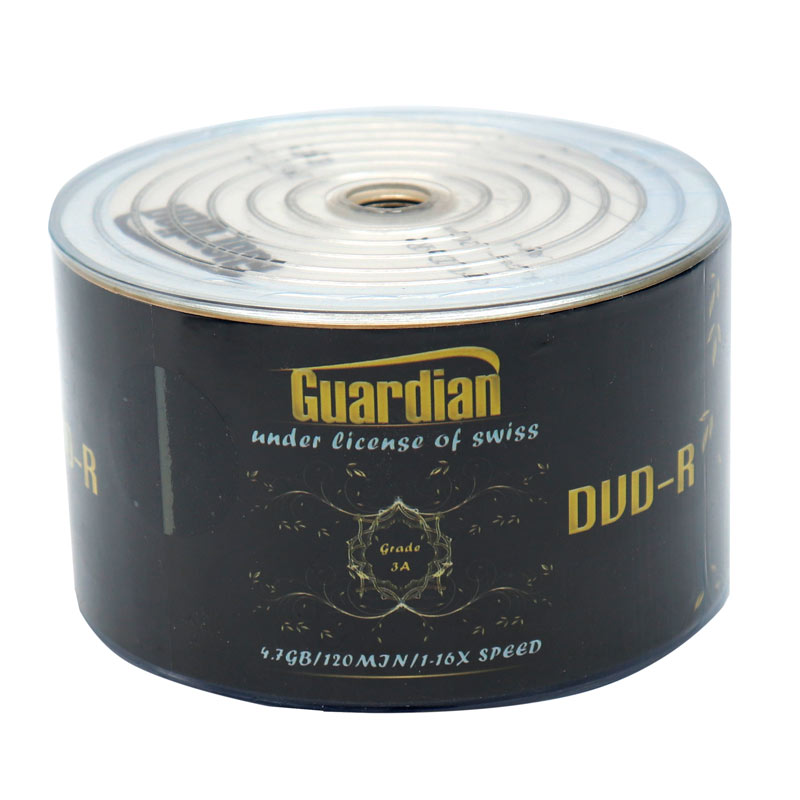 دی وی دی خام گاردین ظرفیت 4.7 گیگابایت بسته 50 عددی