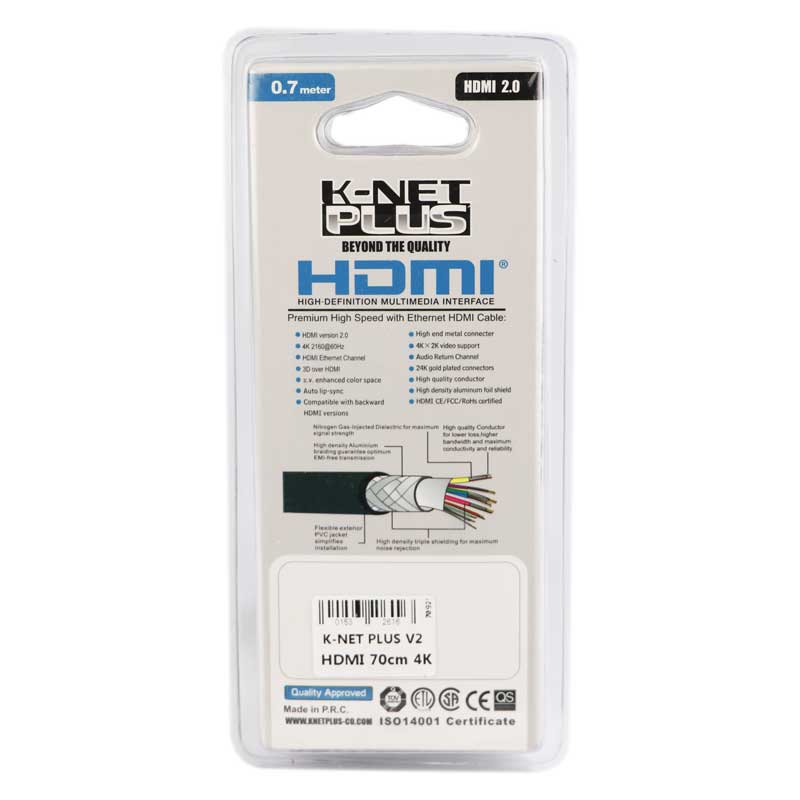 کابل K-NET PLUS HDMI 4K V2 70cm