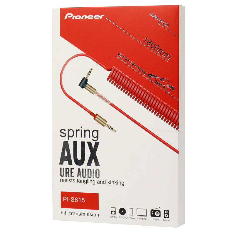 کابل فنری Pioneer PI-S815 AUX 1.8m یکسر L