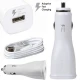 شارژر فندکی SAMSUNG FAST 15W پکدار + کابل میکرو یو اس بی