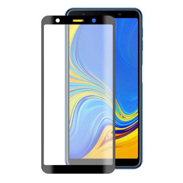 گلس شیشه ای فول صفحه سامسونگ Samsung A7 2018 مشکی