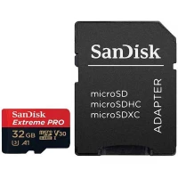 رم میکرو 32 گیگ سن دیسک SanDisk Extreme Pro U3 A1 100MB/s + خشاب