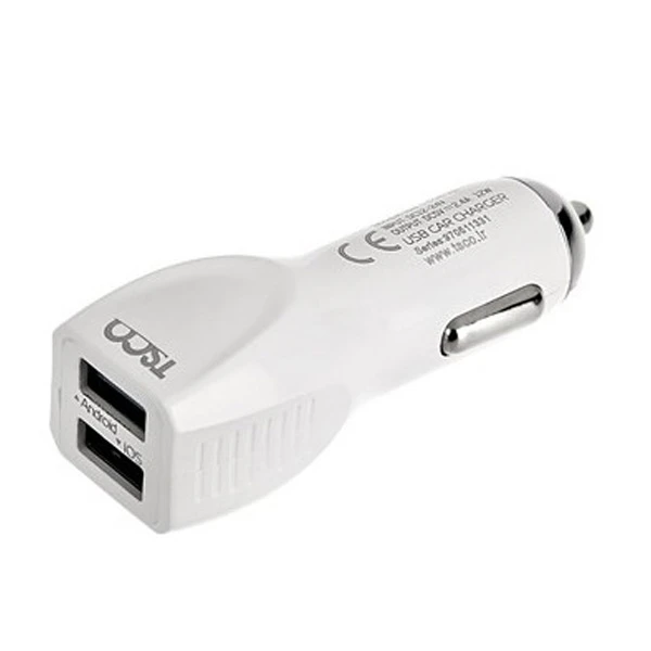 شارژر فندکی TSCO TCG 11 + کابل میکرو یو اس بی