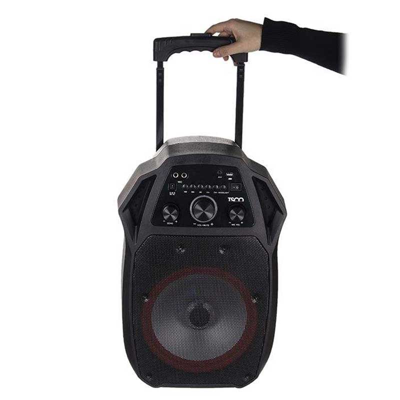 اسپیکر چمدانی بلوتوثی فلش خور TSCO TS-1850 + ریموت کنترل