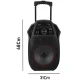 اسپیکر چمدانی بلوتوثی فلش خور TSCO TS-1850 + ریموت کنترل