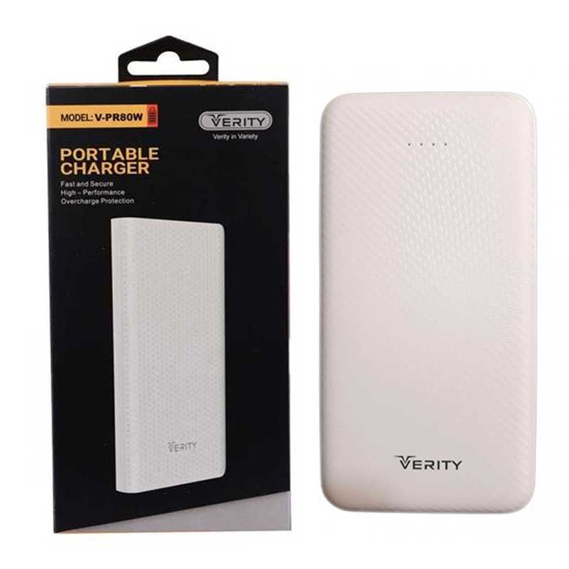 پاور بانک 10000 وریتی VERITY V-PR80