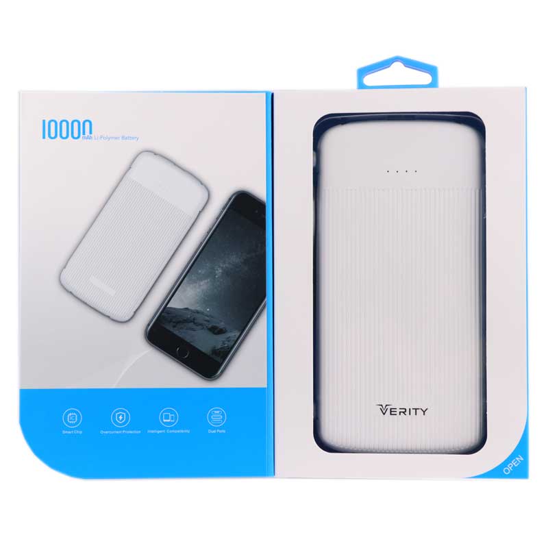 پاور بانک 10000 وریتی VERITY V-PU95 سفید