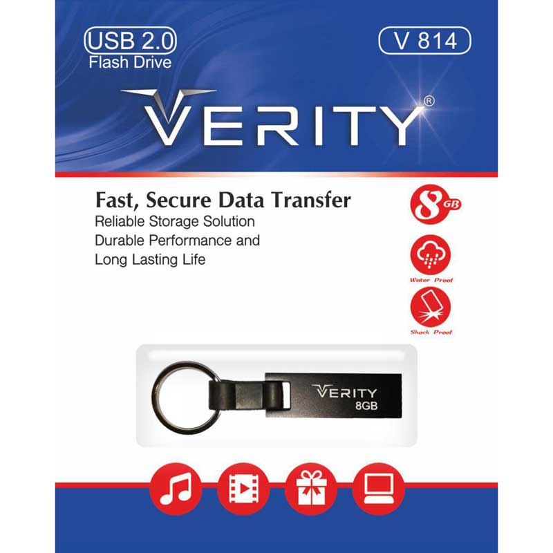 فلش 8 گیگ وریتی VERITY V814