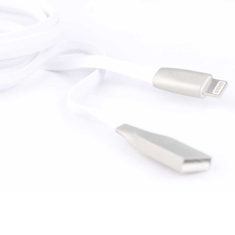 کابل آیفون سر فلزی YESIDO CA-01 1.2m