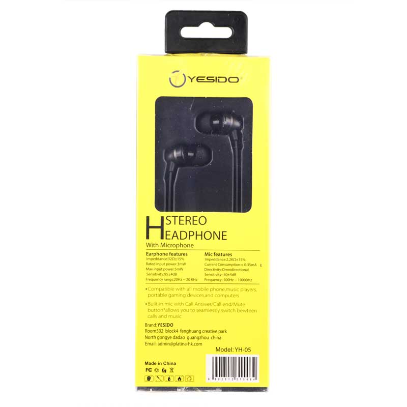 هندزفری YESIDO YH-05