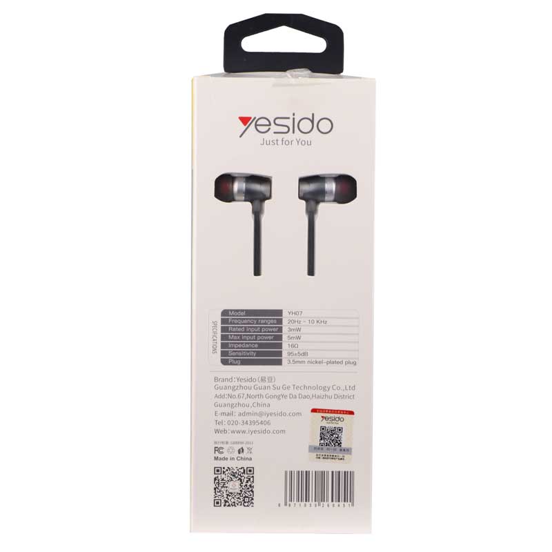 هندزفری YESIDO YH-07