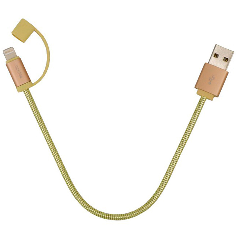 کابل آیفونی فست شارژ Yesido CA-T1 2.4A 20cm