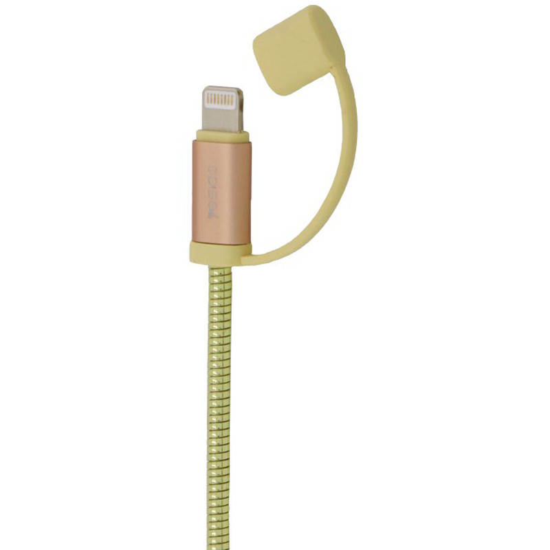 کابل آیفونی فست شارژ Yesido CA-T1 2.4A 20cm