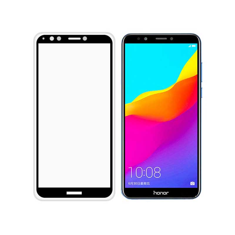 گلس شیشه ای فول صفحه Huawei Honor 7C مشکی