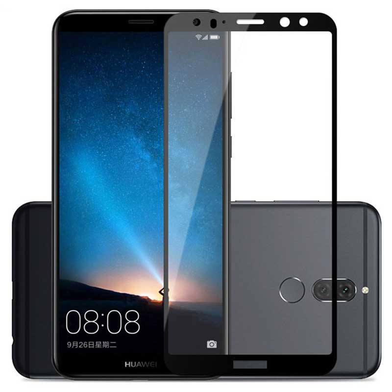 گلس شیشه ای فول صفحه Huawei Mate 10 Lite مشکی